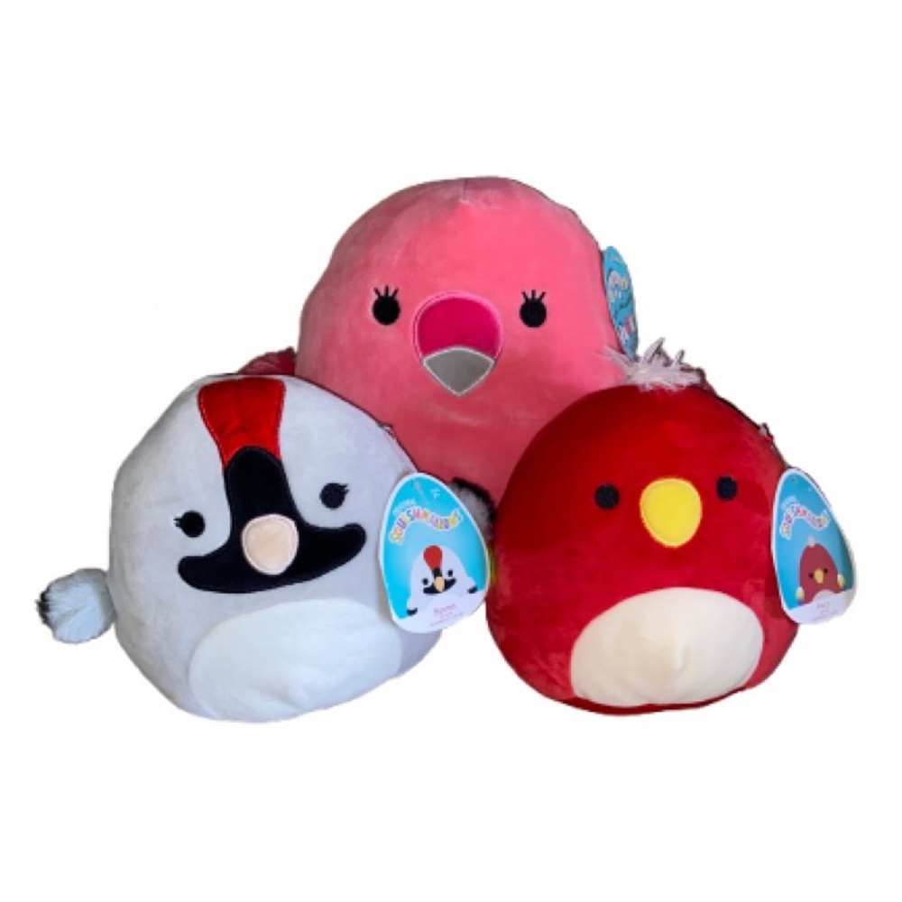 Squishmallows Bird Squad Trio Plush Set - NWT - Picture 2 of 2